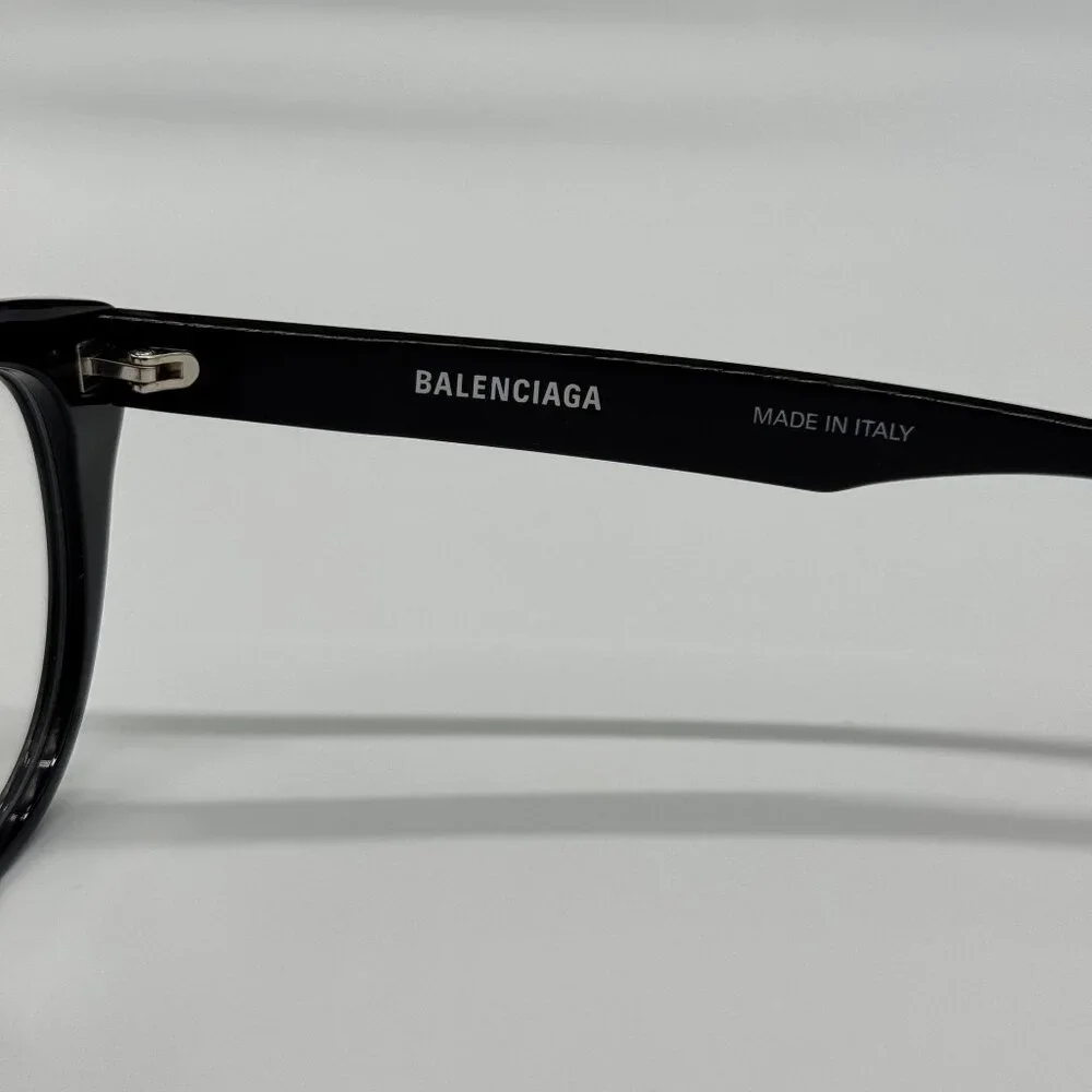 NEW BALENCIAGA BB0131O 001 CAT EYE BLACK WOMEN EYEGLASSES BALENCIAGA